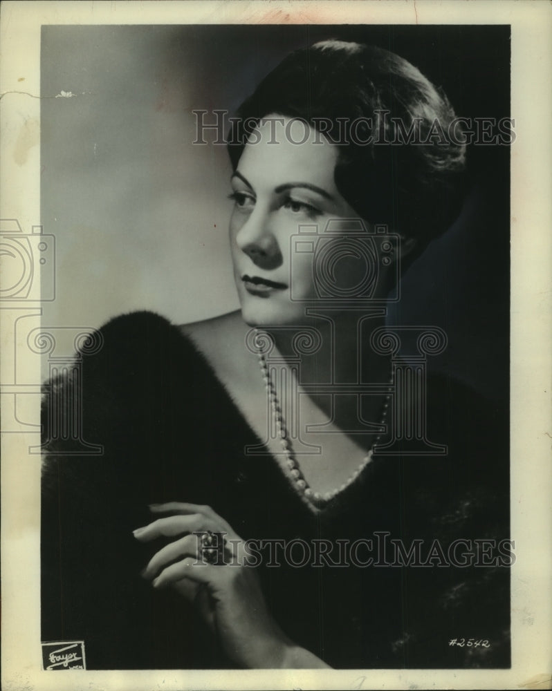 1965 Press Photo Renata Tebaldi, soprano, Milwaukee symphony soloist - mjp34156 - Historic Images