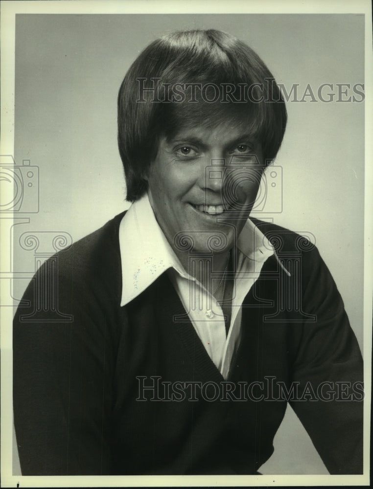 1979 Press Photo Comedian Skip Stephenson, traveling co-hosts of &quot;Real People&quot; - Historic Images