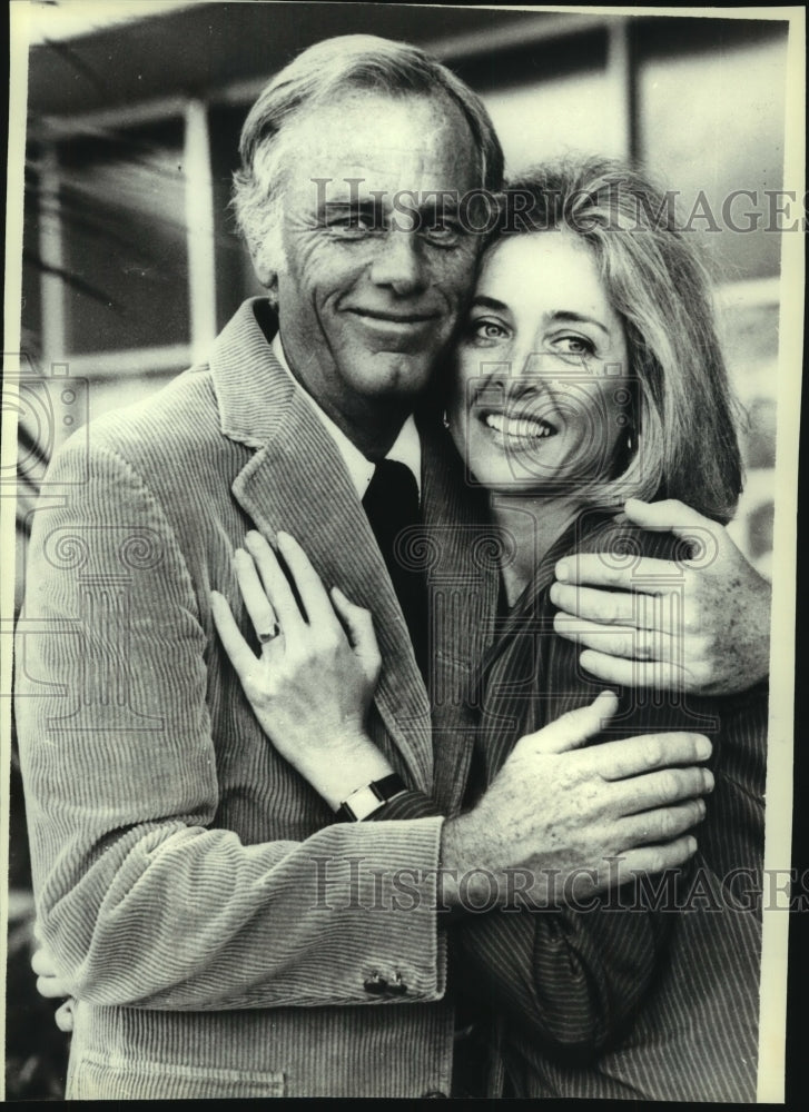 1980 United States Actor McLean Stevenson Wife Ginney Fosdick 1980 United States Actor McLean Stevenson Wife Ginney Fosdick