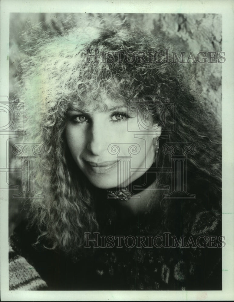 1983 Press Photo Barbra Streisand is profiled on 20/20, on ABC. - mjp34254 - Historic Images