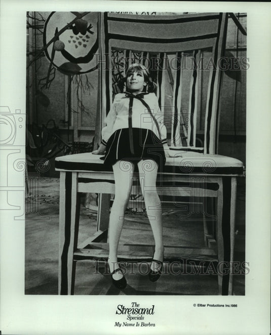 1986, Barbra Streisand in The Streisand Specials My Name Is Barbra - Historic Images