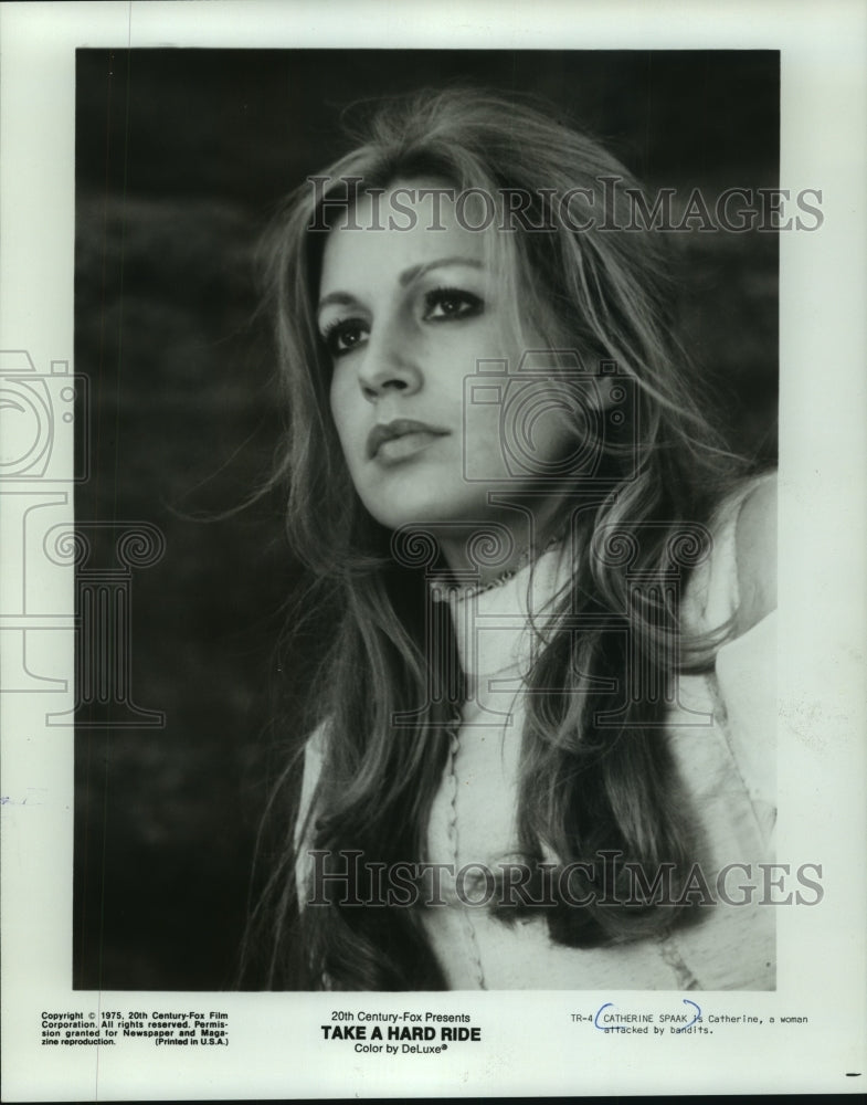 1979 Press Photo Actress Catherine Spaak stars in &quot;Take A Hard Ride&quot; - mjp34336 - Historic Images