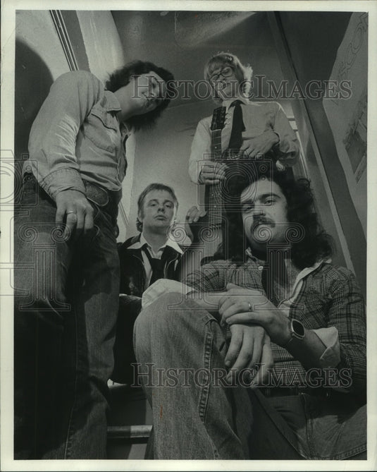 1977, Members of the Musical Group "SHORT WAVE" - mjp34404 - Historic Images