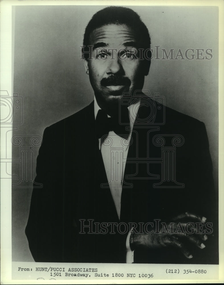 1982 Press Photo Singer/Pianist Bobby Short - mjp34418-Historic Images