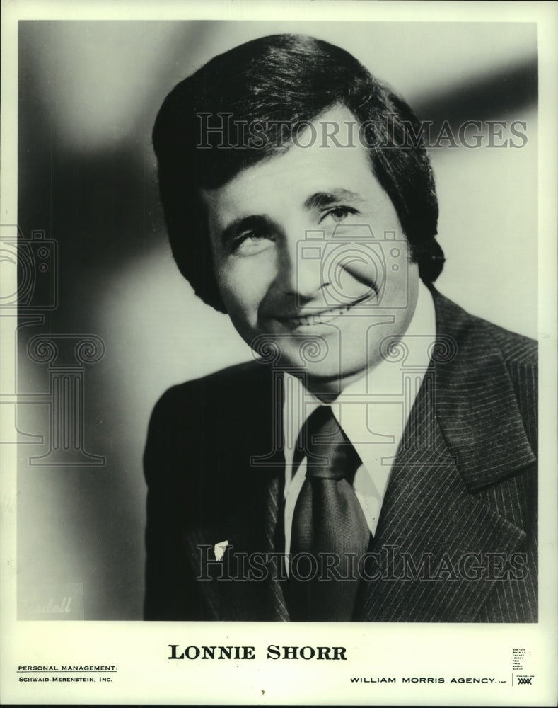 1973, Lonnie Shorr, ad lib comedian from Zebulon, North Carolina - Historic Images