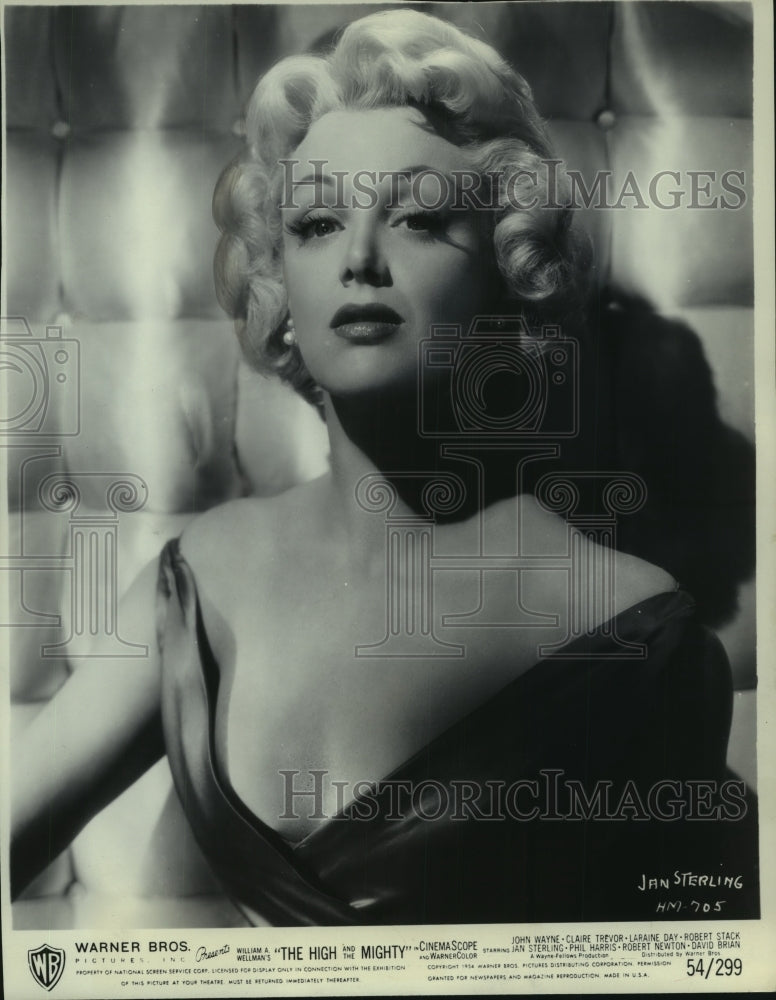 1954, Actress Jan Sterling in "The High And The Mighty" - mjp34475 - Historic Images
