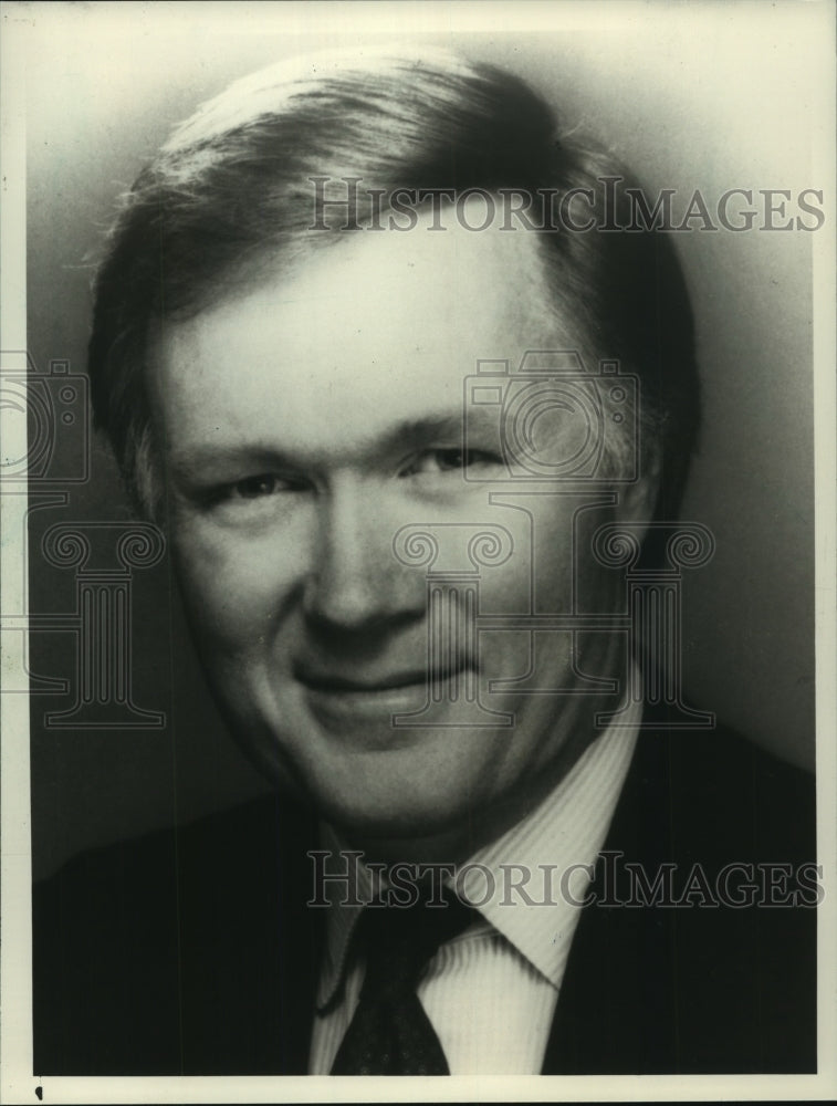 1987, Chuck Scarborough, co-anchor of "Yesterday, Today and Tomorrow" - Historic Images