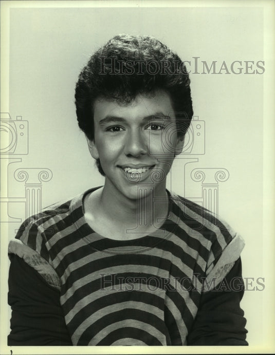 1983, Actor Glenn Scarpelli as Marc in "Jennifer Slept Here" on NBC - Historic Images