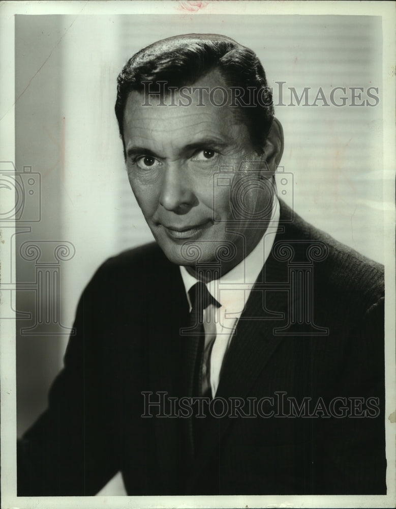 1964 Press Photo Barry Sullivan to be a guest celebrity on &quot;You Don&#39;t Say!&quot; - Historic Images