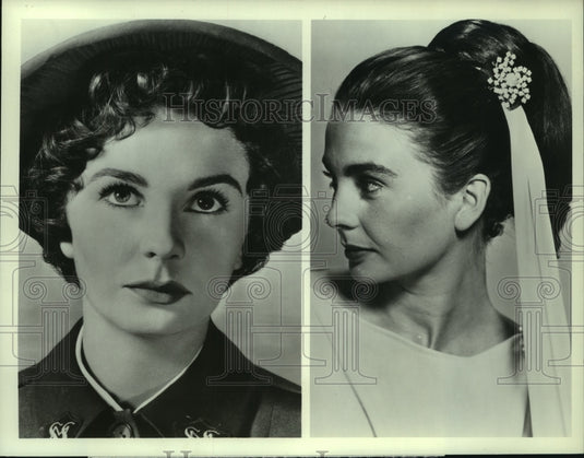 1967, actress Jean Simmons in "Guys and Gals" & "The Robe" - Historic Images