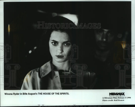 1994 Winona Ryder acts in the movie "The House of the Spirits" - Historic Images