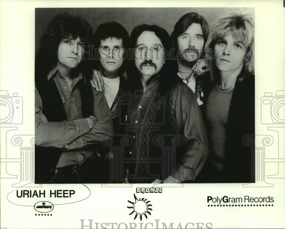 1982, Musical Group Uriah Heep - mjp34673 - Historic Images
