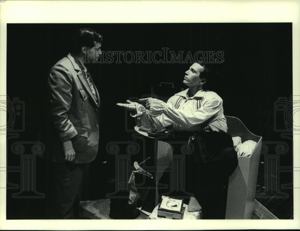 1980, VIctor DiCorenzo And John Kishlini Of Theater X - mjp34690 - Historic Images