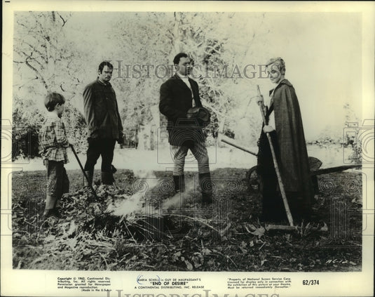 1962 actress Maria Schell in "End of Desire" - Historic Images