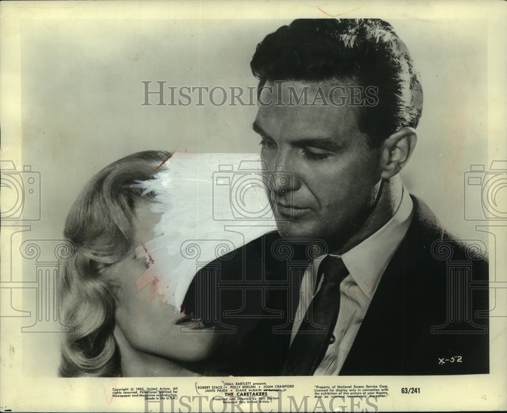 1963, "The Caretakers" star Robert Stack - mjp34729 - Historic Images