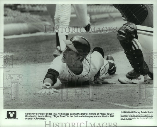 1983, "Tiger Town" star Roy Scheider - mjp34734 - Historic Images