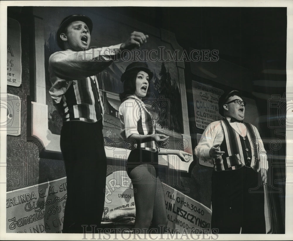1968, Scene from the &quot;Gaslight Burlesque&quot; and Sunset Playhouse - Historic Images