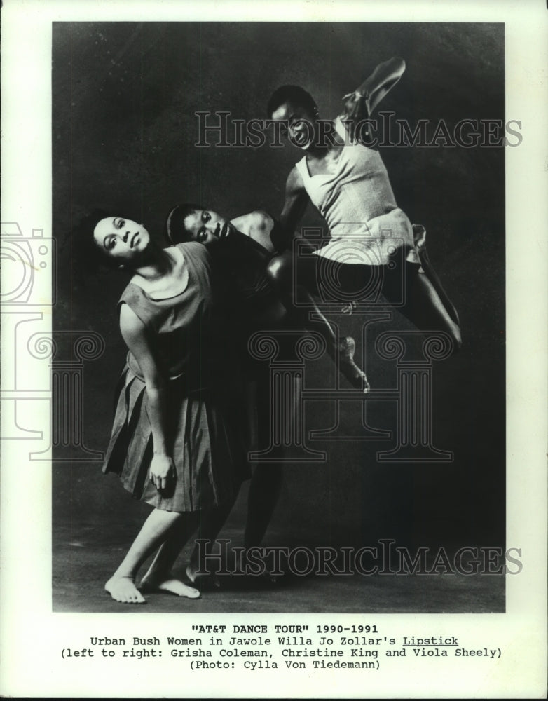 1991, members of the dance group Urban Bush Women - mjp34955 - Historic Images