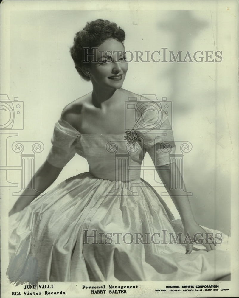1963, Singer, June Valli - mjp34960 - Historic Images