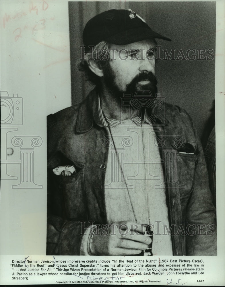1980 Press Photo Norman Jewison, director - mjp35067-Historic Images