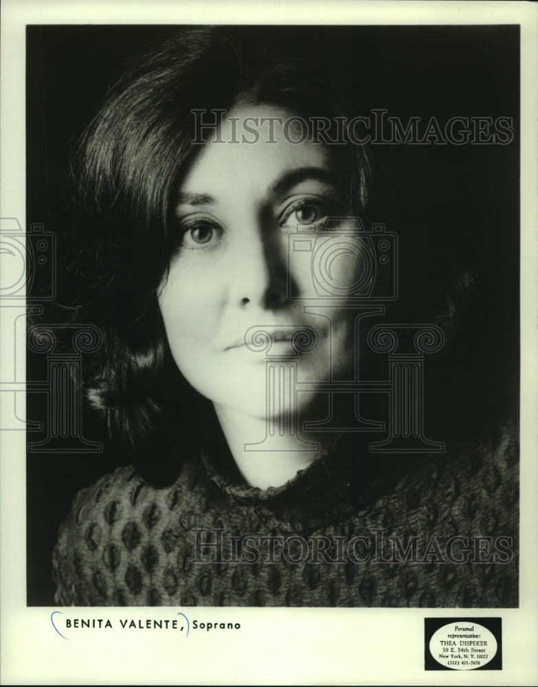 1979, Soprano Benita Valente - mjp35076 - Historic Images