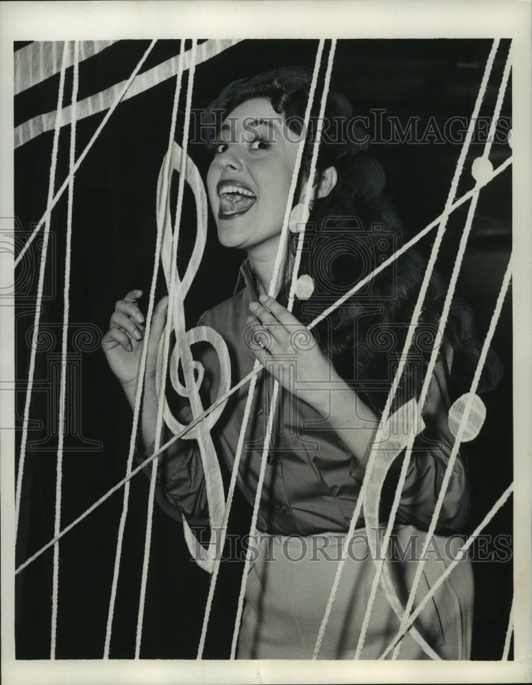 1955, Caterina Valente stars in &quot;Love, Dance and 1000 Songs&quot; - Historic Images