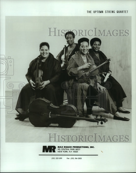 1993 Press Photo The Uptown String Quartet to perform at Mount Mary College - Historic Images