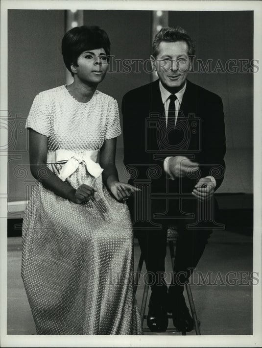 1967, Leslie Uggams, Danny Kaye perform duet "The Danny Kay Show." - Historic Images