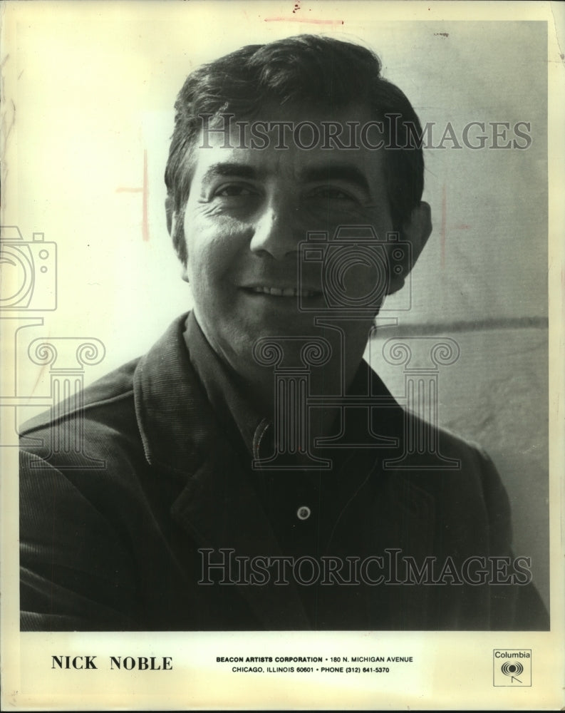 1974, Singer Nick Noble - mjp35171 - Historic Images