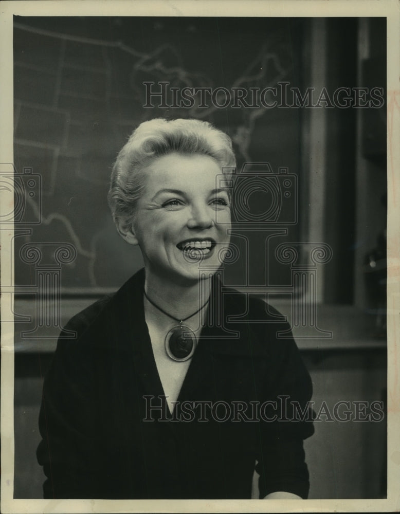 1957, Hostess Helen O'Connell on "Today" - mjp35186 - Historic Images