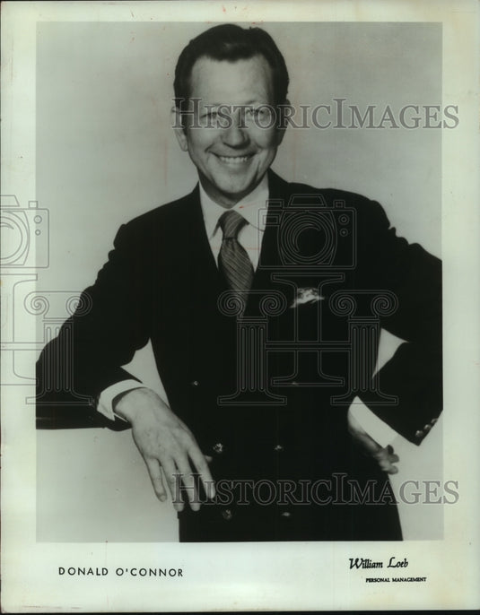 1974, Donald O'Connor, to appear in the comedy play Luv in Milwaukee - Historic Images