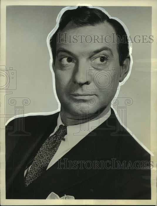 1962, Zachary Scott guest stars on "Policemen Die Alone" - mjp35294 - Historic Images
