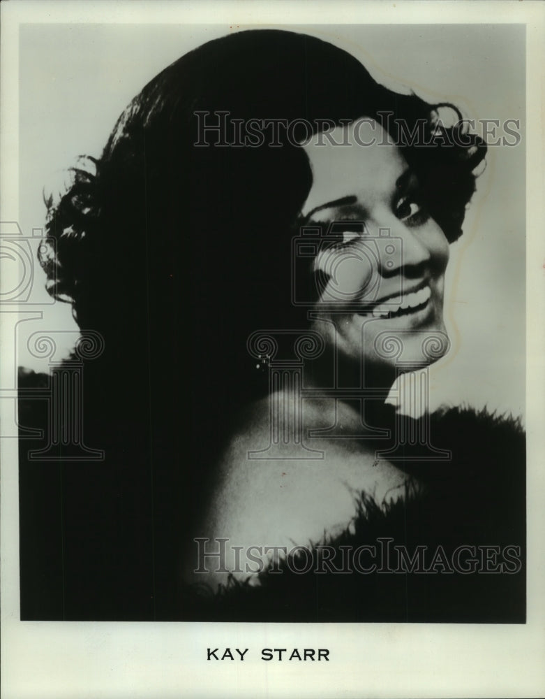 1978, Singer Kay Starr - mjp35410 - Historic Images