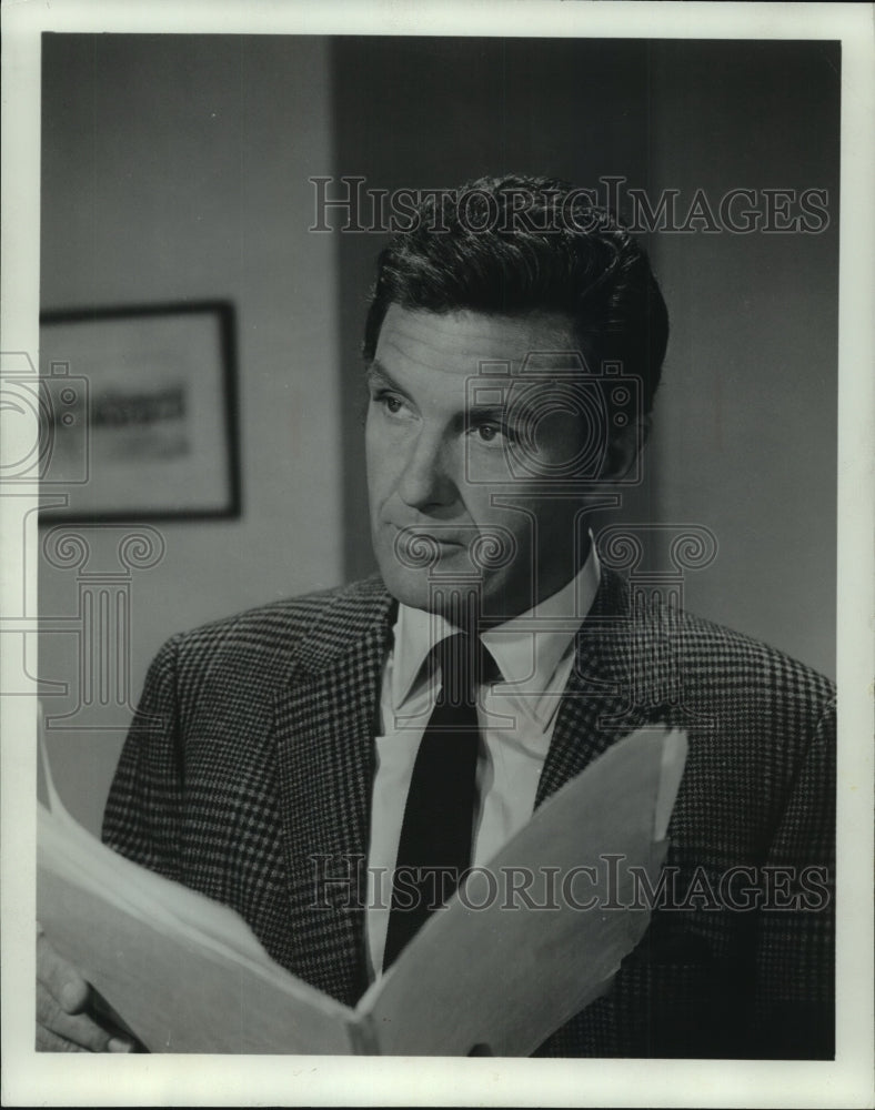 1969 Press Photo Actor Robert Stack - mjp35414 - Historic Images