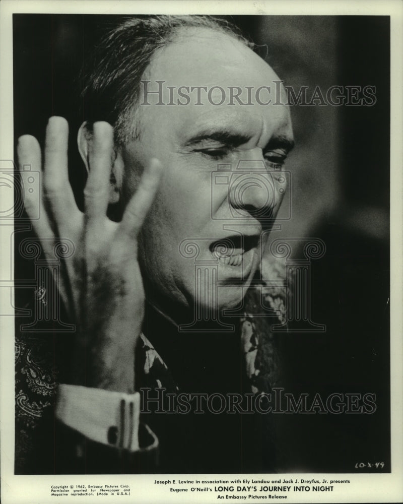1962, Ralph Richardson in &quot;Long Day&#39;s Journey Into Night&quot; - mjp35568 - Historic Images