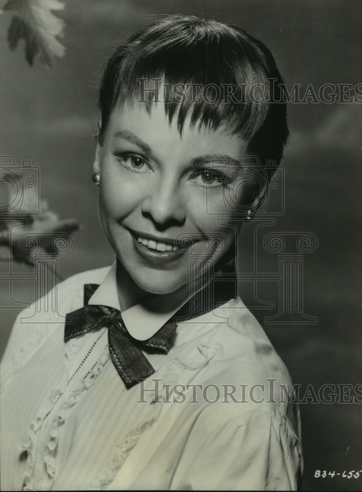 1957, Actress Carol Haney's boy hair cut for "The Pajama Game" movie. - Historic Images