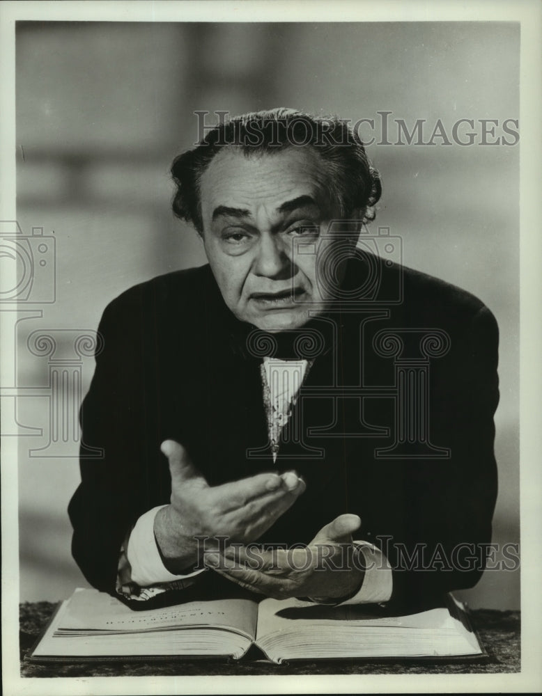 1962, Edward G. Robinson in &quot;The Devil And Daniel Webster&quot; - Historic Images