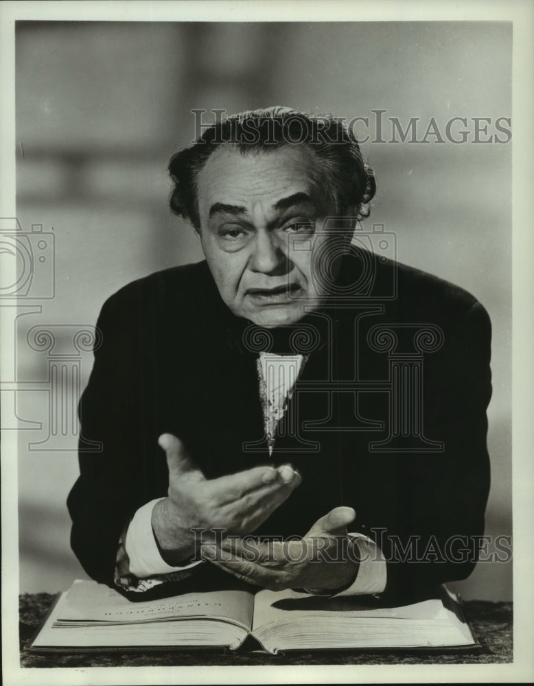 1962, Edward G. Robinson in "The Devil And Daniel Webster" - Historic Images