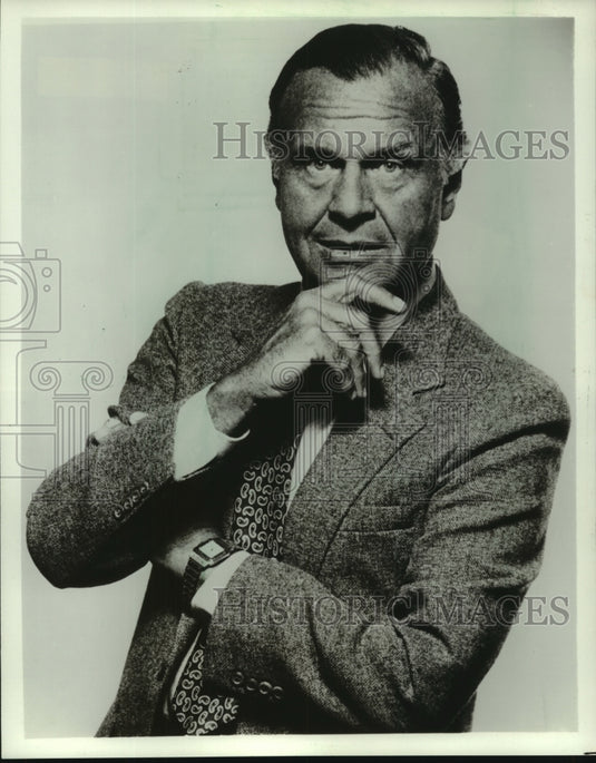 1985 Press Photo Fashion designer Bill Blass - mjp35752 - Historic Images