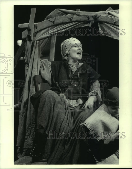 1980, Rose Pickering in Milwaukee Repertory Theater's"Mother Courage" - Historic Images