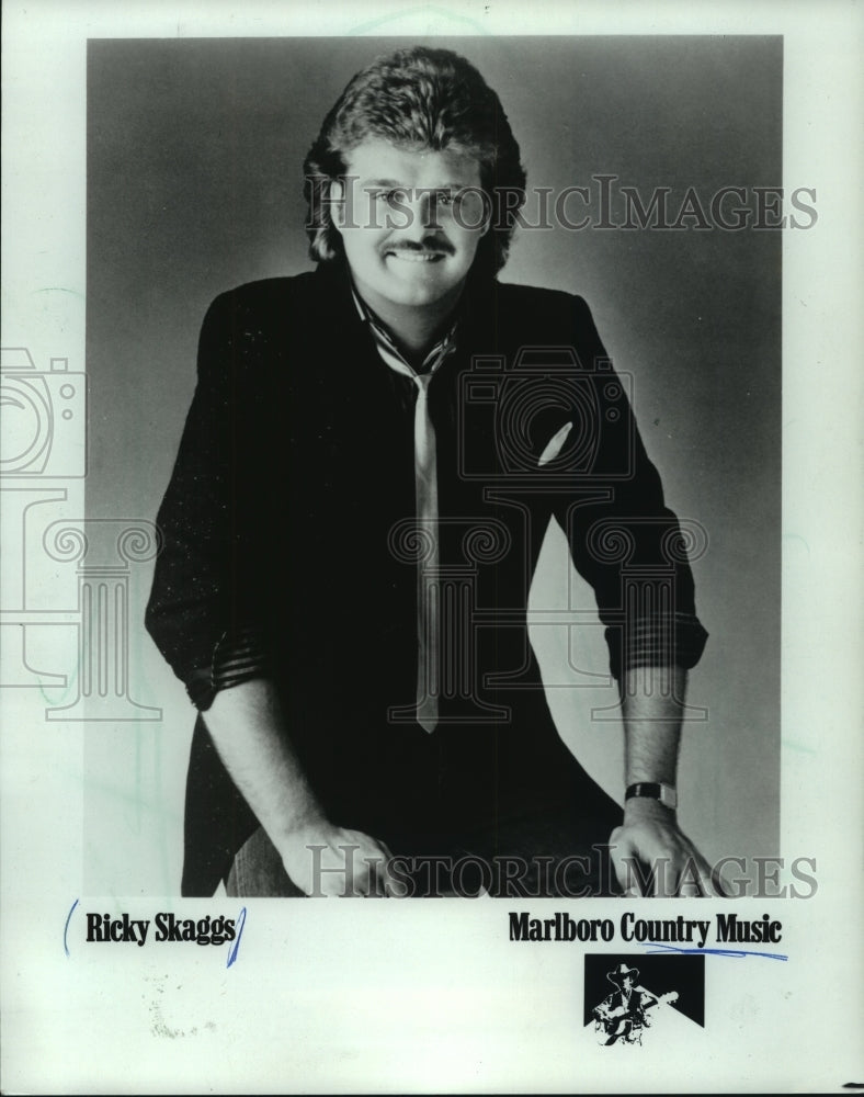 1985, Ricky Skaggs, singer - mjp36171 - Historic Images