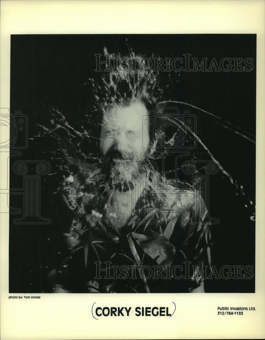 Press Photo Musician Corky Siegel - mjp36302 - Historic Images