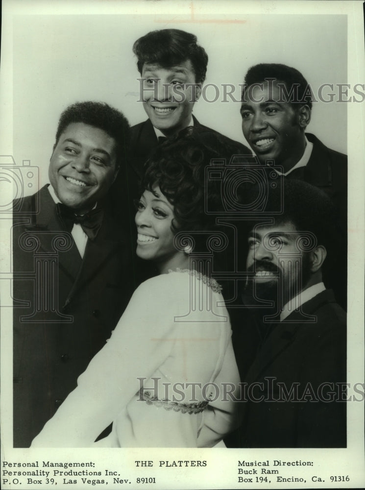 1970, The Platters, singers - mjp36373 - Historic Images