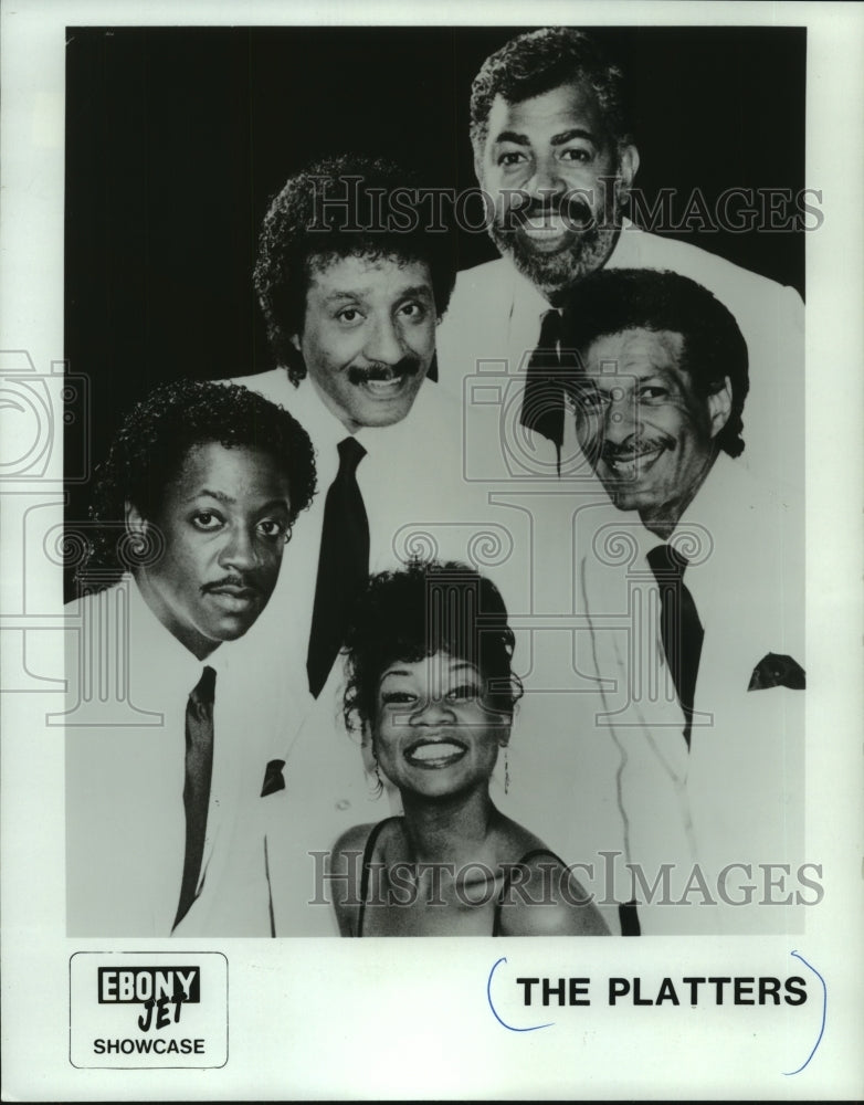 1986 Press Photo The Platters music group - mjp36378-Historic Images