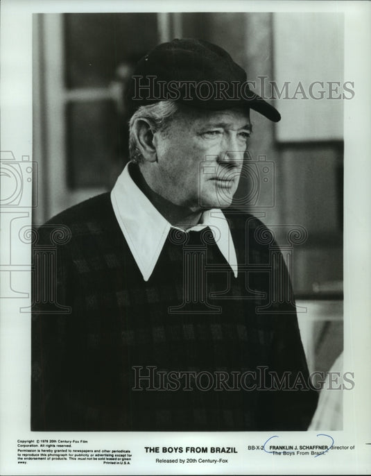 1979, "The Boys From Brazil" director, Franklin J. Schaffner - Historic Images