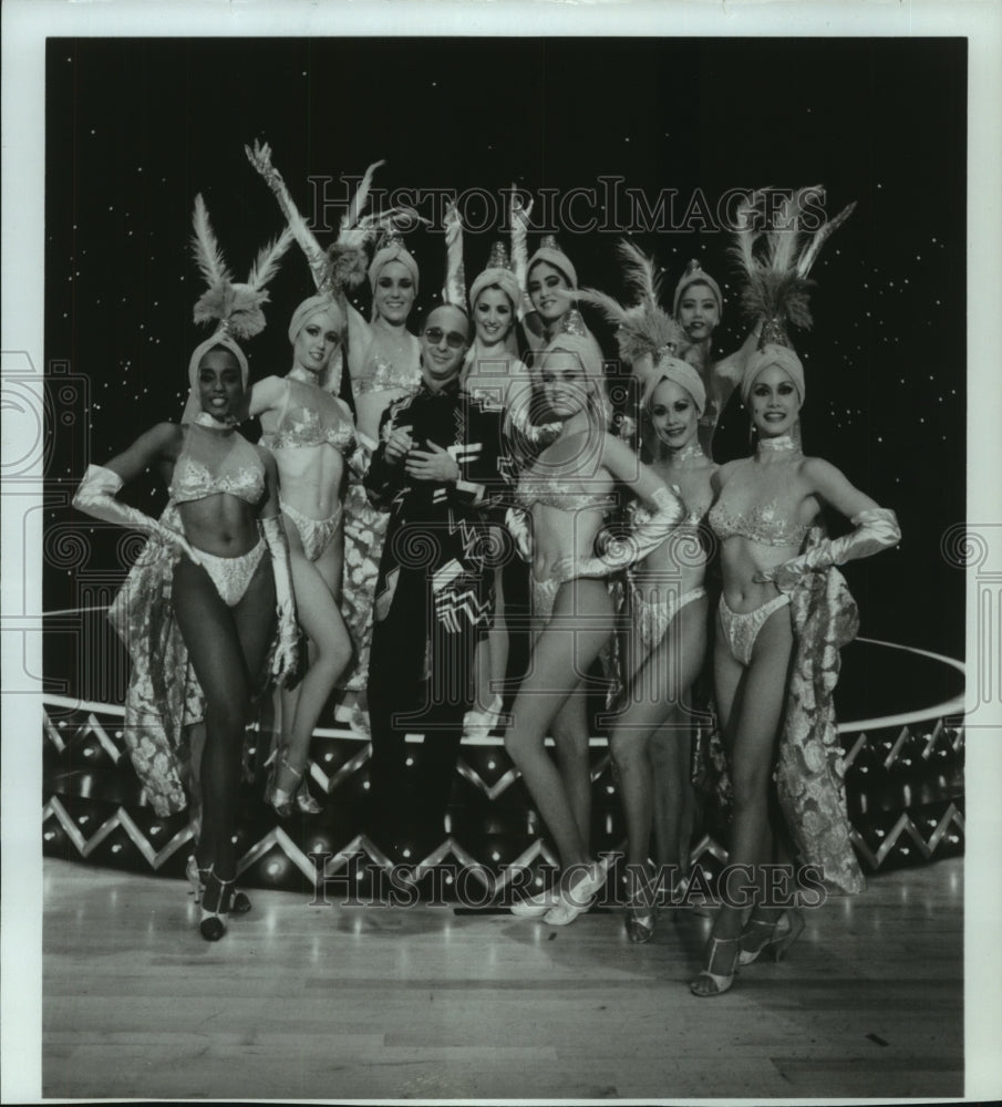 1987, Paul Shaffer in &quot;Viva Shaf Vegas&quot; on CInemax - mjp36401 - Historic Images