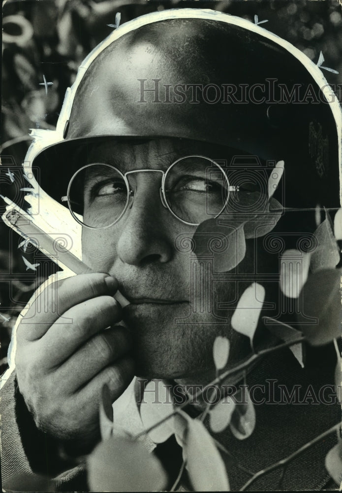 1968, Comedian Arte Johnson on NBC&#39;s &quot;Rowan and Martin&#39;s Laugh-In&quot; - Historic Images