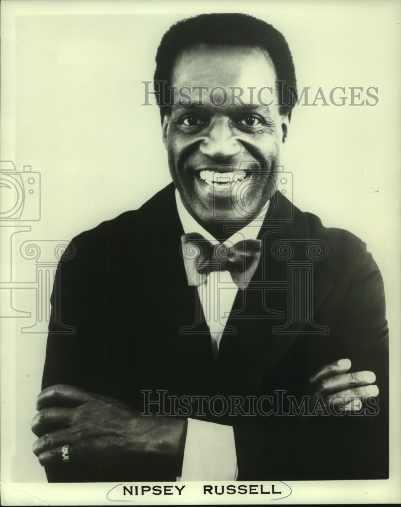 1975, Comedian Nipsey Russell - mjp36555 - Historic Images