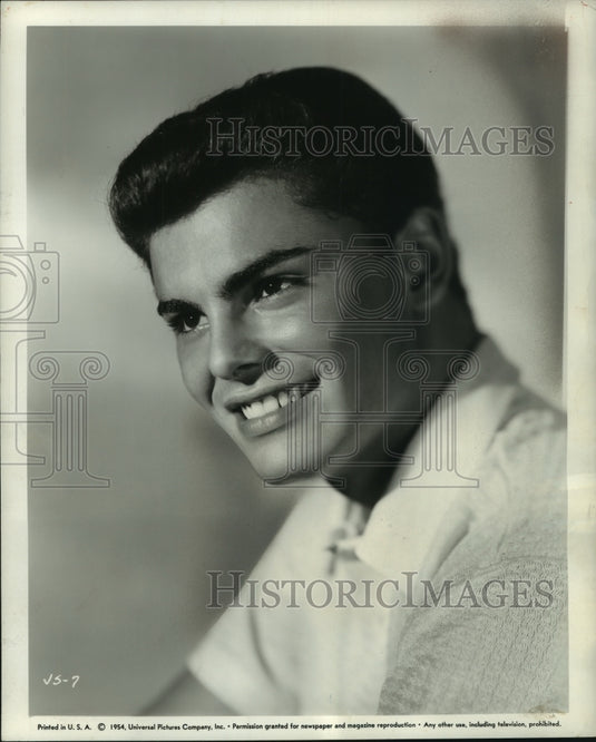 1954, John Saxton, actor, in "Running" - mjp36670 - Historic Images