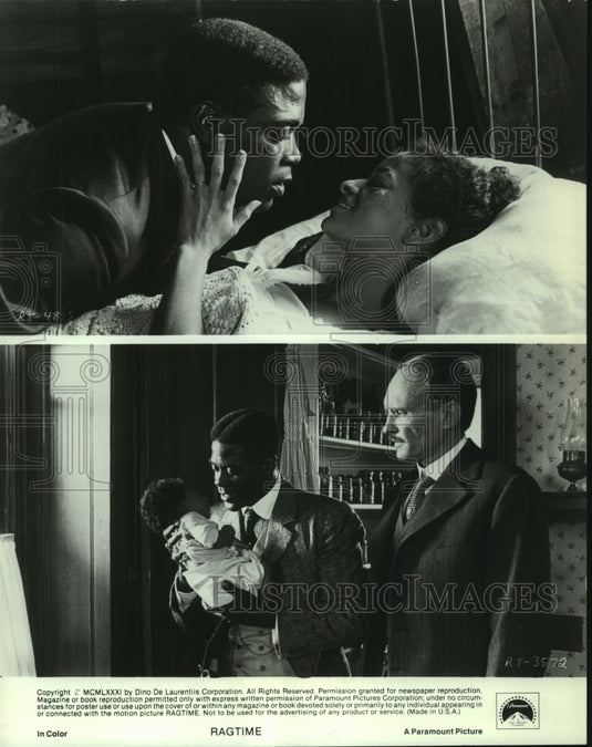 1981, â€œRagtimeâ€ stars Howard E. Rollins and Debbie Allen - Historic Images